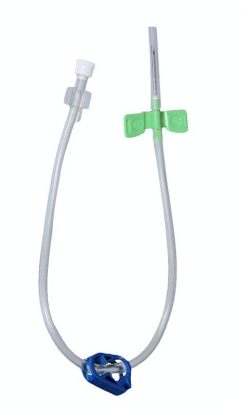 PVC White Dora Disposable AV Fistula Needle For Hemodialysis Purpose