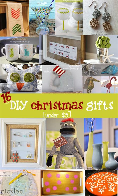 Christmas gifts for the family that loves to spend time together. 16 DIY Christmas Gifts-under $5 inspiration - Picklee