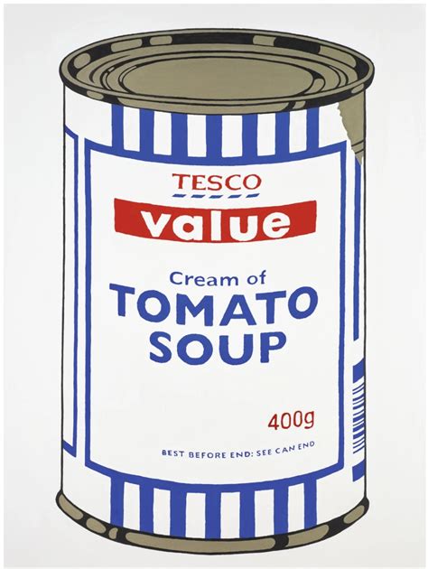 Tesco Value Soup Can Banksy Explained