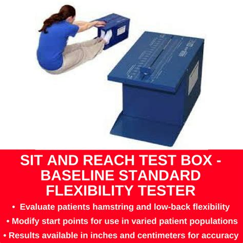 Sit And Reach Test Box Baseline Standard Flexibility Tester En 121085