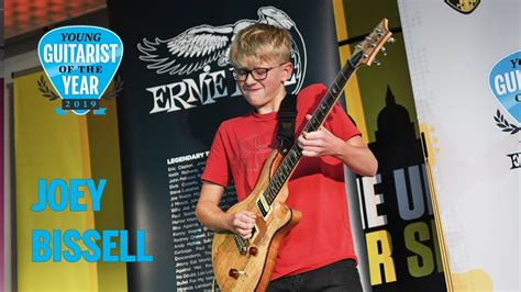Young Guitarist Of The Year 2019 Finalist Joey Bissell Youtube