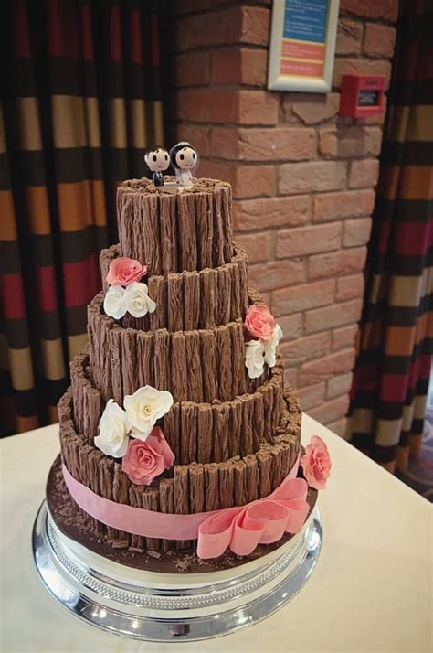 chocolate lovers wedding cake five tiers of chocolate cakes decorated with chocolate f