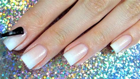 How To Do French Ombre Nails Easy Diy Tutorial Upstyle