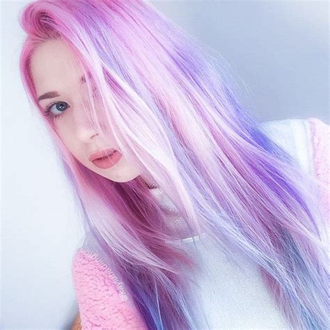 5 Fabulous Hair Color Ideas For Summer Ombre Hair Color Hair Color Pastel Purple Hair