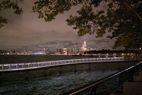 Us Nj Hoboken Views Of Nyc Skyline From Pier C Park Flickr
