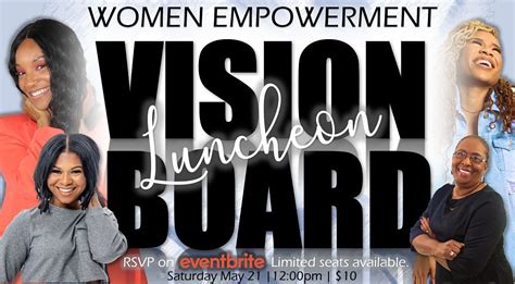 Women Empowerment Vision Board Luncheon Cafe Biz 618 Shared