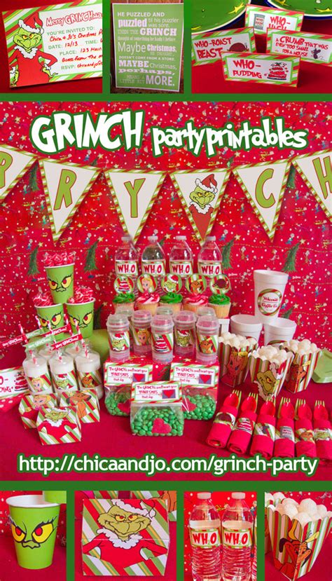 There's no doubt that the shape of company christmas parties will be a little bit different this year. Grinch Christmas party ideas | Chica and Jo