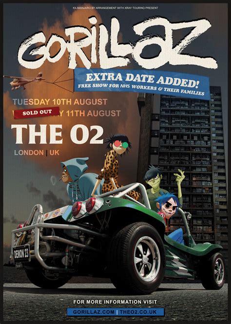 Live Review Gorillaz London 02 Arena 100821 Juno Daily