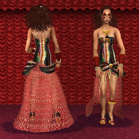 Mod The Sims Carnival Costume