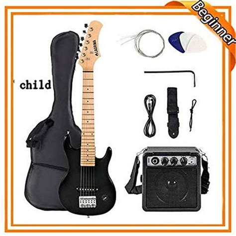 Lagrima Child 30 Inch Electric Guitar Starter Kit With 5w Amp Case And