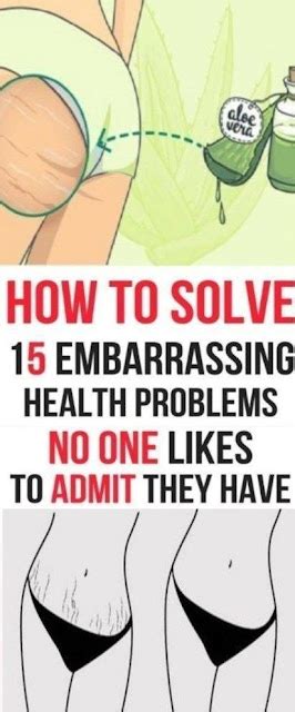 how to solve 15 embarrassing health problems no one likes to admit they have wellness magazine