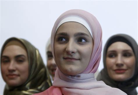 chechnya s first daughter shows off fashion collection times of oman