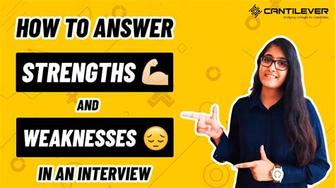 What Are Your Strengths And Weaknesses Job Interview Question And Answer