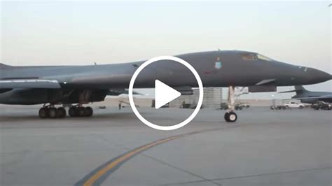 Watch Deadly B 1 Bomber Launched With Full Afterburner