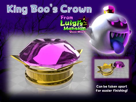 King Boo S Crown Dark Moon By Supersonickoopa On Deviantart