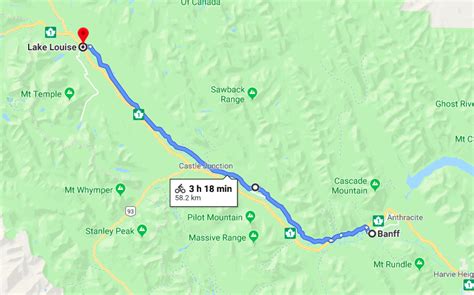 Bow Valley Parkway To Lake Louise Banff Cycle And Sport