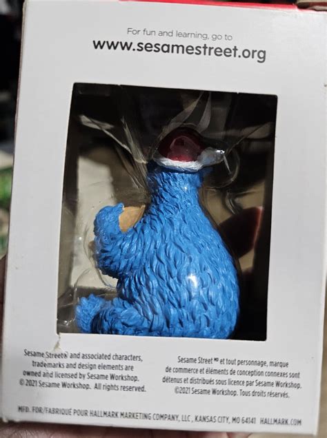 Hallmark Cookie Monster Christmas Ornament New Ebay