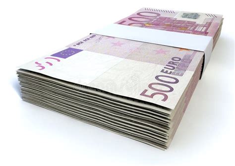 Euro Bill Stack Stock Image Image Of Currency Range 31281659