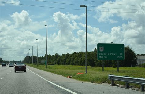 Florida Turnpike Mile Marker Map