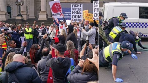 Roughly two million residents of the city must stay at home as of this evening. Protests in Melbourne: Violent scenes as people call for ...