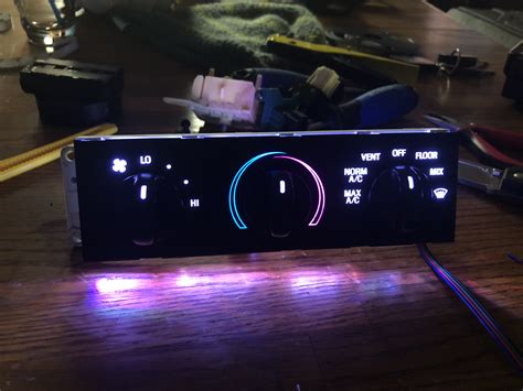 Color Changing Gauge Cluster 06 Body And Interior