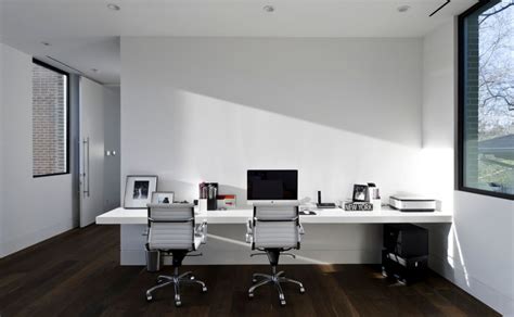 Designing Your Home Office With Professional White Accent