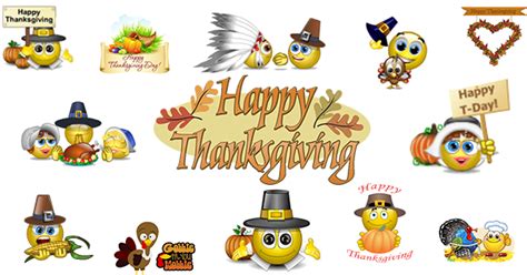 Thanksgiving Emoticons Symbols And Emoticons