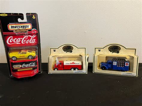 Vintage 90s Collectible Cars 1998 Matchbox Coca Cola 1968 Etsy