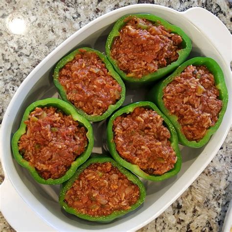 Brown Rice Stuffed Peppers Most Popular Ideas Of All Time