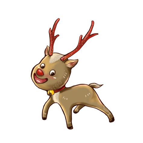 Rudolph Reindeer Png Transparent Christmas Cartoon Red Nose Reindeer