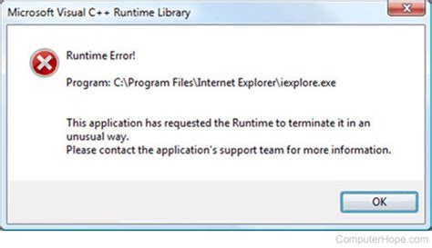 How To Fix Windows Runtime Errors