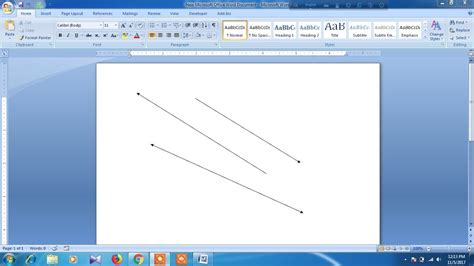 How To Draw Arrow In Microsoft Word Youtube