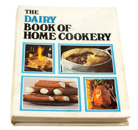 Vintage Cookbook Dairy Book Of Home Cookery Britain British Uk England