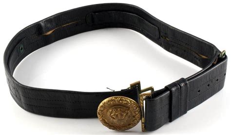 Sold Price 32 Inch Us Navy Officers Sword Belt W Buckle February 3