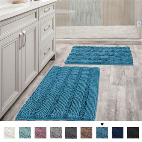 Bathroom Rugs Slip Resistant Extra Absorbent Soft And Fluffy Thick