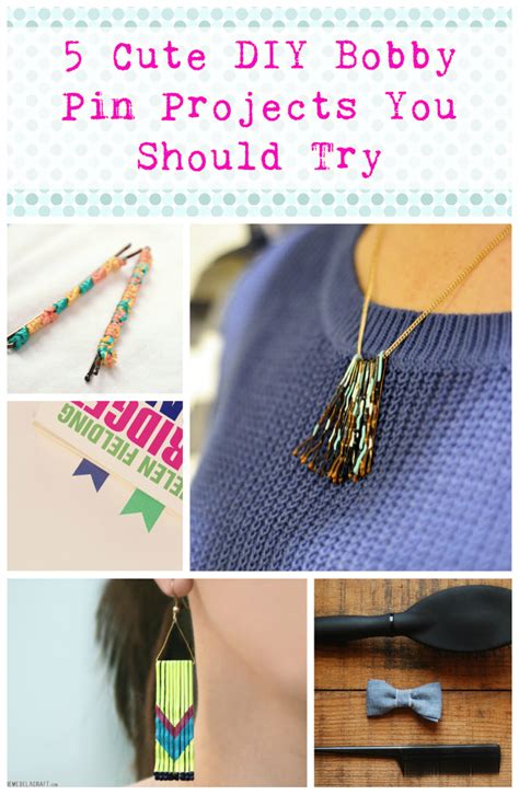 5 Cute Diy Bobby Pin Projects You Should Try
