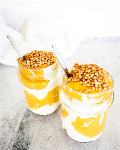 Homemade Creamy Yogurt And Mango Mousse Parfait By Familicious
