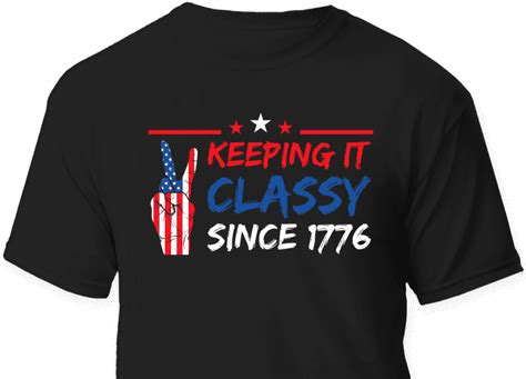 Keeping It Classy Since 1776 4th July Free Svg File Svg Heart