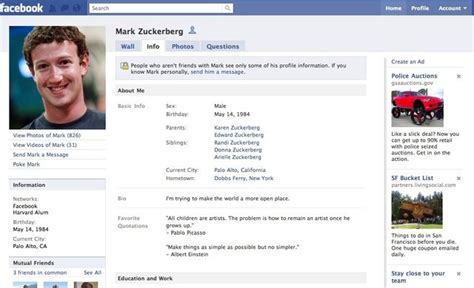 Switch To New Facebook Profile Layout Design