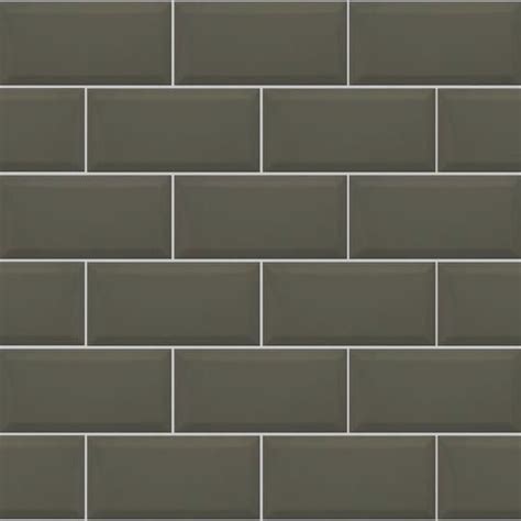 Grey brick wallpaper 144x100 removable wall mural stone texture tiles decor diy. Dark Grey Biselado Brillo Bevel Brick 10x20 cm kitchen ...