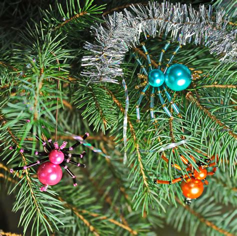 Christmas Spider Ornaments Christmas Tree Decor Christmas Etsy