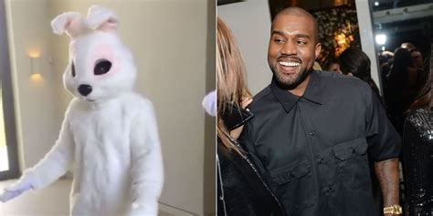 Kanye West And Tyga Dress Up As Easter Bunnies