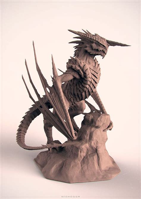 Norse Dragon On Behance Dragon Art Dragon Sculpture Dragon Artwork