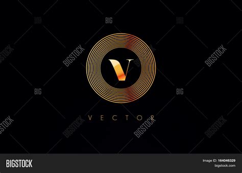 Circle V Logo V Vector And Photo Free Trial Bigstock