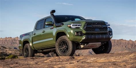 2020 Toyota Tacoma Trd Pro Army Green For Sale Latest Car Reviews