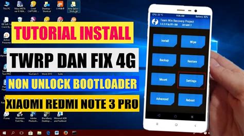 However, it is your decision to install our software on your device. Install Twrp Xiaomi Redmi Note 3 Pro Tanpa UBL - Blog Tv ...