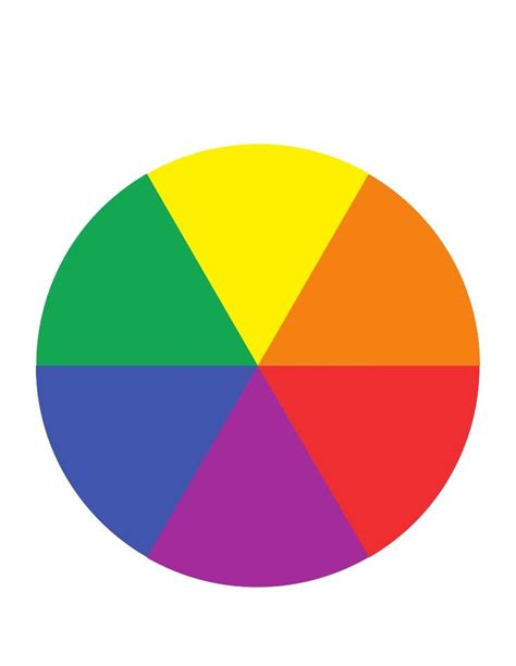 Free Color Wheel Printable Art Lessons For Kids Pinterest