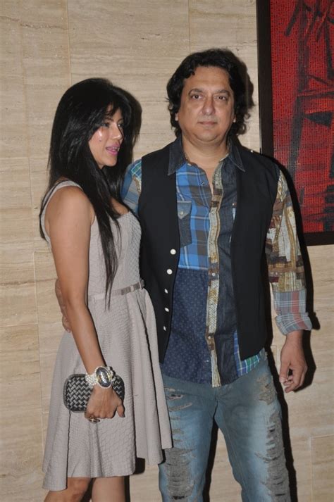 Producer Sajid Nadiadwala With Wife Wardha Nadiadwala At The Birthday Party Of Asin 1 Rediff