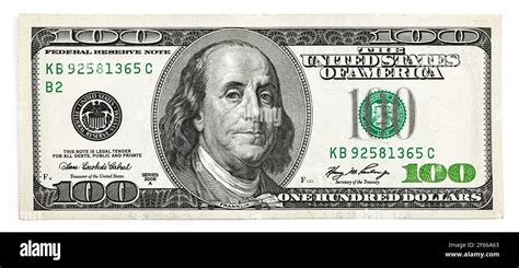 100 Dollar Bill Close Up And High Quality Of American Money Stock Photo