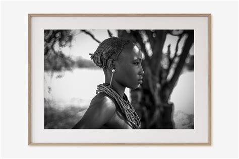 Black And White Photography Ethiopia Tribes African Wall Etsy